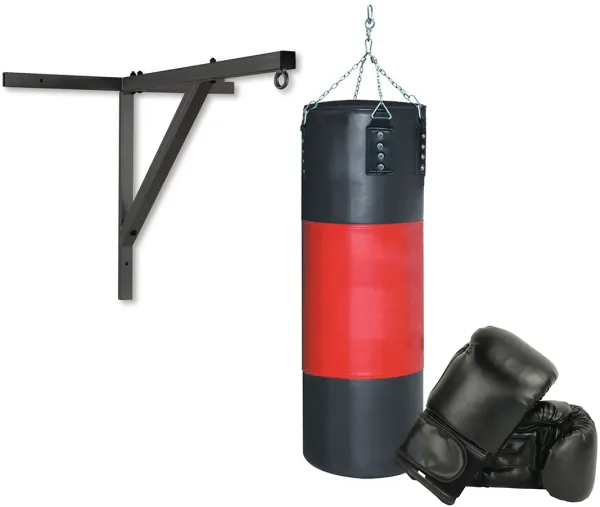 Odin Fit Boxing Sandsack inkl. Aufhängung & Handschuhe