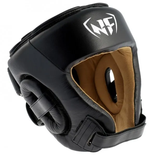 Nordic Fighter Boxhelm Schwarz X-large