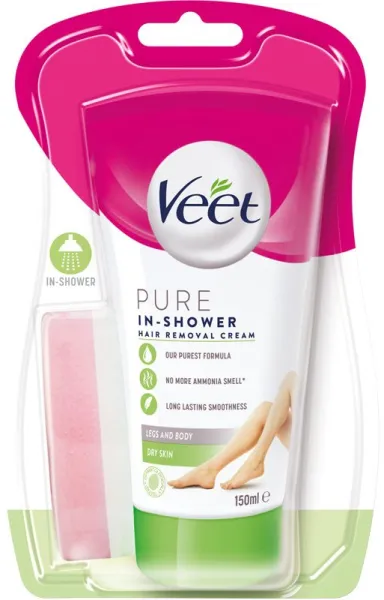Veet In Shower Haarentfernungscreme 150 ml - Trockene Haut
