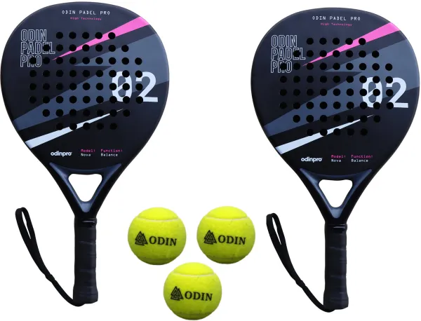 Odin Padel ANGEBOTSPAKET (Odin Padel Nova Balance + Odin Padel Bälle - 3 Stk.)